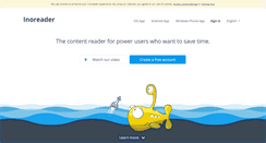 Desktop Screenshot of inoreader.com